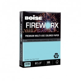 8.5X11 10M 20# (75 GSM) Bottle Rocket Blue Boise Fireworx 30% PCW Recycled
