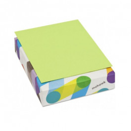 8.5X11 11.82M 24/60# Lime Green Mohawk Britehue Text 30% PCW Recycled Lette