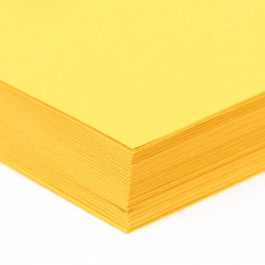 8.5X11 10M 20# (75 GSM) Goldenrod Multipurpose Pastel Colors Letter Size Co