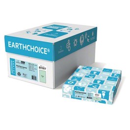 8.5X11 10M 20# (75 GSM) Green Domtar Multipurpose Pastel Colors Letter Size