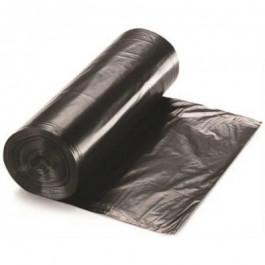 LR375013K 37X50 56 Gallon 1.3 Mil Black Linear Low Density Trash Can Liner