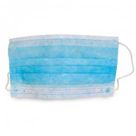 3-ply Procedural Mask With Ear Loop, 50 Each/box