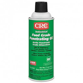 3086 16 Ounce CRC Food Grade Pentrating Oil Aerosol Can, Case/12 Each