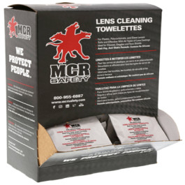 MCR LCT Lens Cleaning Pads, 100 Each/Box