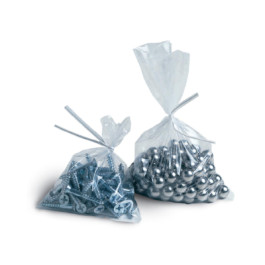 20F-0620 6 X 20  2 Mil Thickness Clear Flat Poly Bag FDA Approved,  3 Cases