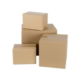 12 X 12 X 8 200# Kraft Corrugated Box, 20 Bundle/Pallet Bundle/20 Each