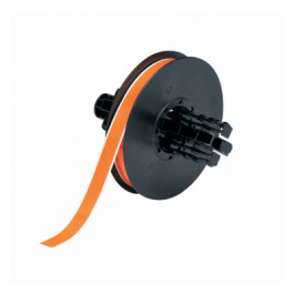 B30C-500-595-OR Brady 1/2 X 100' Orange All Weather Permanent Adhesive Viny