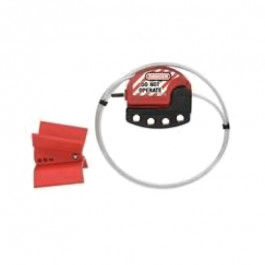 Master Lock Red Butterfly Universal Value Thermoplastic Zenex Lockout Loto