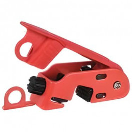 Master Lock Red Circuit Breaker Lockout Loto Device Clamp-On For 120-240 Vo