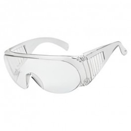 Visitor Spec Series Clear Tempe & Clear Lens Safety Glasses, Each