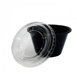 N69105 3.25 - 5.5 Ounce Clear Polyethylene Terephthalate (pet) Portion Cup