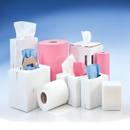 MW-60P-1 Mighty Wipe Light Weight Wiper Pop Up Box White 9.0X17.0 126 Wiper