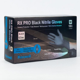 RXE20231-B Small Black 6.5 Mil Heavy Duty RX Pro Nitrile Glove With Chemica