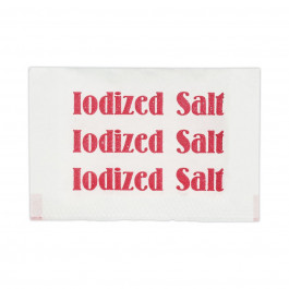 OFX15261 Iodized Salt Packets 0.75g, 3000 Each/case