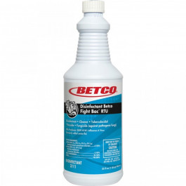 BET3111200 32 Ounce Betco Fight Bac Disinfectant Cleaner Rtu Citrus Floral