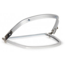 MSA10158799 MSA V-guard Heavy Duty Anodized Aluminum Hard Hat Frame, 10 Eac