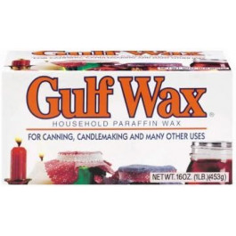 G2698321 16 Ounce Gulf Wax Wide Mouth Paraffin Wax 1 Each/box