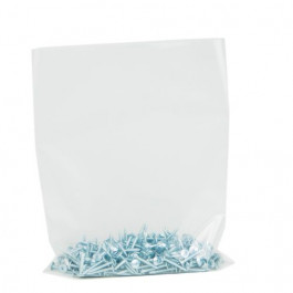 60F-1012 10x12 6mil Clear Low Density Flat Poly Bag, 1000 Each/case