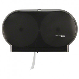 T370-B -TP Transcend Black Smart Core Twin Jumbo Roll Dispenser, Case/4 Eac