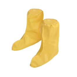 Chemmax 1 Medium Poly-coated Yellow Fabric Boot Cover, 200 Each/case