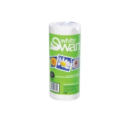 01656 10.9" X 8.6" White Swan 2-ply Kitchen Roll Towel White, 8o Each/roll,