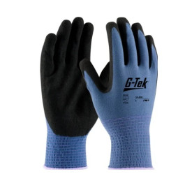 34-500/XXL  2x-large Pip G-tek 13-gauge Blue Microsurface Nirtirle Coated P