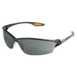 LW212 LW2 Series Frameless Gray Lens Safety Glasses Gray Frame Lightweight