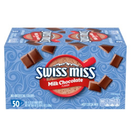 Swiss Miss Classic Hot Cocoa Mix, 0.73 Ounce Packet, 50 Packets/box
