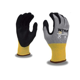 6685 Medium Tactyle Cr 18-gauge Hppe/steel Shell, Tuf-cor? Nitrile Coating
